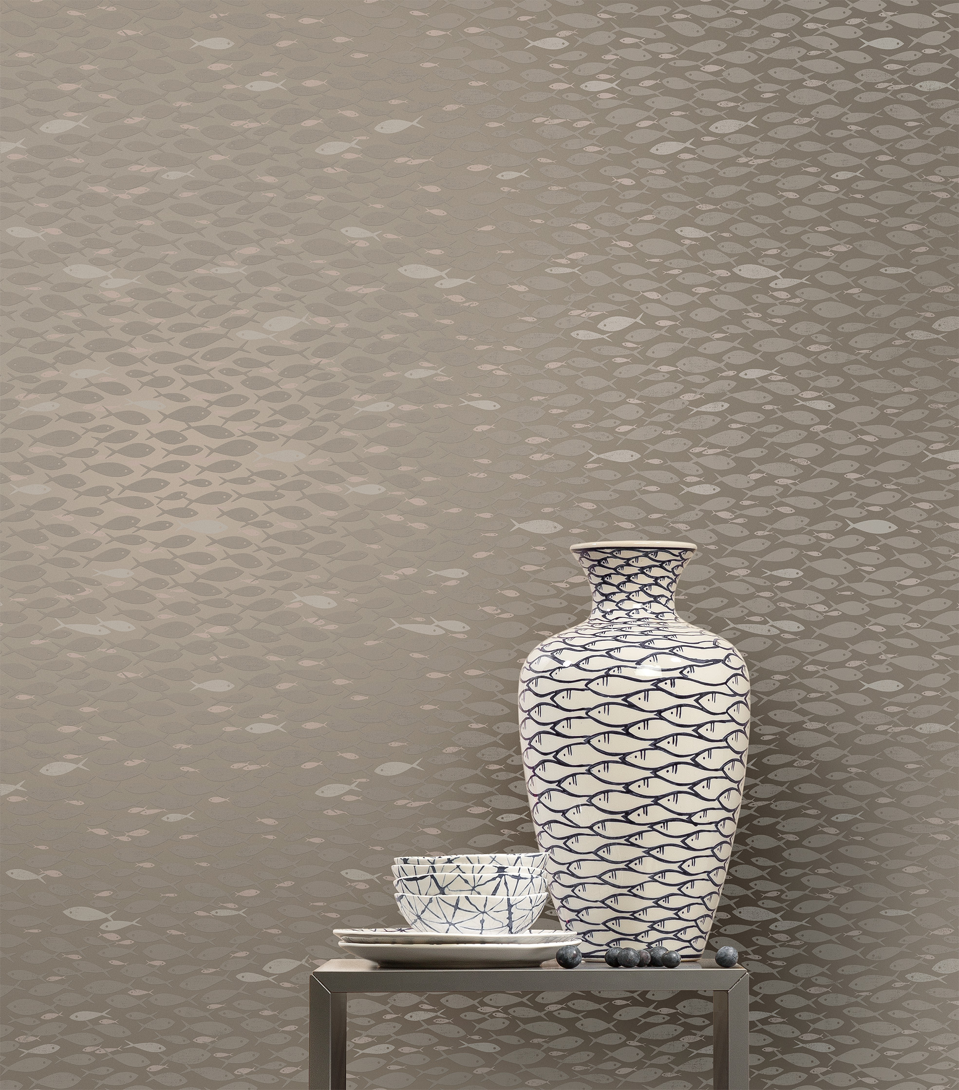 Обои Milassa Iceland ICE2 012 10,05×1 фото в интерьере